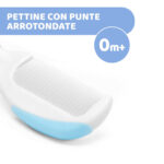 CHICCO SPAZZOLA E PETTINE AZZURRO - immagine 4