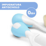 CHICCO SPAZZOLA E PETTINE AZZURRO - immagine 3