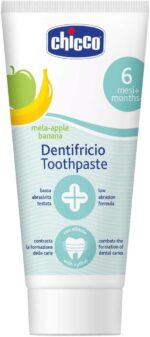 CHICCO DENTIFRICIO MELA BANANA 50ML 6 Mesi 24 Mesi - immagine 6