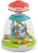Clementoni- Trottola Parco Giochi, Multicolore, 17193, da 9 mesi a 3 anni - immagine 2