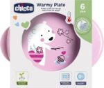 PIATTO PAPPACALDA 6M+ ROSA Serbatoio Acqua Calda Base Antiscivolo