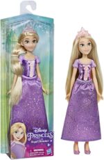 Disney Princess Royal Shimmer - Bambola di Rapunzel, Fashion Doll con Gonna e Accessori Moda, Giocattolo per Bambini dai 3 Anni in Su