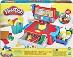 Play-Doh, Giocattolo Registratore di Cassa con 4 vasi di plastilina