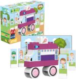 Vita Cittadina Il Gelataio BioBuddy Costruzioni compatibili Lego Duplo - immagine 4