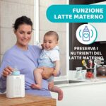 Scaldabiberon Portatile Da Viaggio E Scaldapappa Con Tre Programmi Spegnimento Automatico - immagine 4
