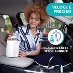 Scaldabiberon Portatile Da Viaggio E Scaldapappa Con Tre Programmi Spegnimento Automatico - immagine 6