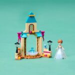 LEGO 43198 Disney Il Cortile del Castello di Anna, Giocattolo con Principessa Frozen 2, Collezione Abito Diamante - immagine 2