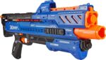 Zuru- Orbit Pistola, Colore Blu, ORBIT-24 billes en Mousse, 36281 Xshot