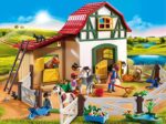 Playmobil Country 6927, Maneggio dei Pony con animali e fienile, Dai 4 anni - immagine 3