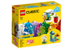 LEGO 11019 Classic Mattoncini e Funzioni, Idee Creatie per Costruire 7 Mini Modellini con Meccanismi e Ingranaggi, come una Ballerina, una Mela o un Elicottero Giocattolo, Giochi per Bambini e Bambine