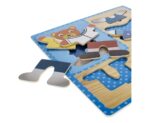 Orsetto puzzle in legno con vestiti - immagine 4