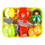 Vassoio con Frutta a velcro con Accessori