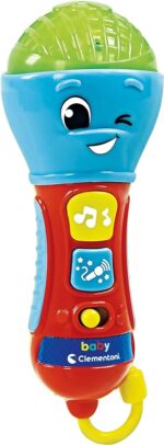 Clementoni Baby Microfono Giocattolo, Multicolore - immagine 3