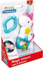 Clementoni Sonaglino Interattivo, Multicolore (Unicorno), 3-36 Mesi - immagine 2