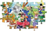 Clementoni Mickey Mouse Supercolor Disney and Friends-24 maxi pezzi-Made in Italy, puzzle bambini 3 anni+, Multicolore - immagine 2