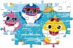 Clementoni - 28519 - Supercolor Puzzle - Baby Shark - 24 maxi pezzi - Made in Italy - puzzle bambini 3 anni+ - immagine 2