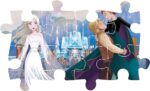 Clementoni- Disney Frozen 2 Supercolor Frozen-24 Pezzi Bambini 3 Anni, Puzzle Cartoni Animati-Made in Italy, Multicolore - immagine 2