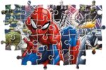 Clementoni Spider-Man Supercolor Puzzle Man-60 pezzi Maxi, Multicolore - immagine 2