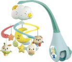 Clementoni- Sweet And Dream COT Mobile Culla O Lettino, Gioco Elettronico Primi Mesi, Luci E Suoni, Giostrina Neonato, Multicolore