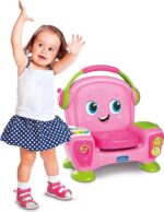 Clementoni Canta Suona E Balla Pink Poltroncina Bambini Interattiva E Multiattività Educativo Parlante in Italiano Giocattolo 1 Anno - immagine 2