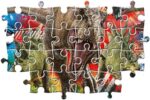 Clementoni Jurassic Park/World Puzzle, 60 maxi pezzi, Multicolore - immagine 2