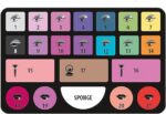 Clementoni- Crazy Chic-Make-up Studio-Trousse, Console con Trucchi Lavabili E Pennelli Professionali, Set Cosmetici Bambini 10 Anni, Colore Multilingua - immagine 2