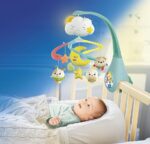 Clementoni- Sweet And Dream COT Mobile Culla O Lettino, Gioco Elettronico Primi Mesi, Luci E Suoni, Giostrina Neonato, Multicolore - immagine 3