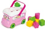 Clementoni - Minnie Bus Inserimento Gioco per Bambini Colore Multicolore, 14933, 10 - 36 mesi - immagine 3