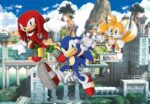 Clementoni- Sonic Supercolor Puzzle-Sonic-3X48 (Include 3 48 Pezzi) -Puzzle Bambini 4 Anni-Made in Italy, Multicolore - immagine 2