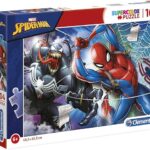 Clementoni Spider-Man Supercolor Puzzle Man-104 pezzi, Multicolore