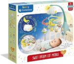 Clementoni- Sweet And Dream COT Mobile Culla O Lettino, Gioco Elettronico Primi Mesi, Luci E Suoni, Giostrina Neonato, Multicolore - immagine 4