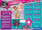 Clementoni- Crazy Chic-Superstar Make-up Trucchi Cosmetici per Bambini Removibili con Acqua, Multicolore - immagine 3