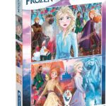Clementoni-Clementoni-24759-Supercolor Disney Frozen 2-2x20 Pezzi, Puzzle Bambini, Multicolore
