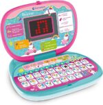 Clementoni - 16455 - Computer Kid DOT Unicorn - Gioco Educativo Elettronico Parlante, Computer Bambini, Laptop bambini 3 Anni, Tecnologia Per Bambini, Portatile, Batterie Incluse - immagine 4