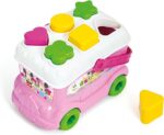 Clementoni - Minnie Bus Inserimento Gioco per Bambini Colore Multicolore, 14933, 10 - 36 mesi - immagine 2