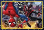 Clementoni Supercolor Marvel Spiderman-4 12,16,20 e 24 Pezzi Bambini 3 Anni, Cartoni Animati, Puzzle Supereroi-Made In Italy, Multicolore - immagine 2