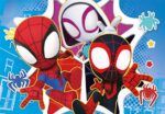 Clementoni Supercolor Marvel Spidey and His Amazing Friends-3X48 (Include 3 48 Pezzi) Bambini 4 Anni, Puzzle Cartoni Animati-Made In Italy, Multicolore - immagine 2