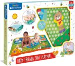 Baby Friends Soft Playmat Neonato per Favorire Gattonamento Tappeto Gioco 0 Mesi Pieghevole