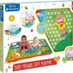 Baby Friends Soft Playmat Neonato per Favorire Gattonamento Tappeto Gioco 0 Mesi Pieghevole