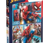 Clementoni Spider-Man Spiderman Supercolor Marvel Spiderman-2X60 (Include 2 60 Pezzi) Bambini 5 Anni, Cartoni Animati, Puzzle Supereroi-Made In Italy, Multicolore