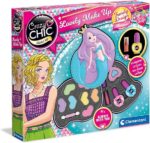 Clementoni- Crazy Chic-Lovely Sirena, Trousse, Cofanetto con Trucchi, Borsetta Make up, Set Cosmetici per Bambini 6 Anni+, Multicolore