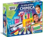 Clementoni- Scienza Lab-La Mia Prima Gioco Scientifico 8 Anni, Esperimenti per Bambini, Laboratorio di Chimica-Made in Italy, Colore Italiano