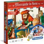 Clementoni- Mercante in Fiera Giochi da Tavolo, Multicolore