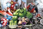 Clementoni- Avengers Maxi Supercolor Puzzle, No Color, 104 Pezzi - immagine 2