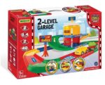 Play Tracks Garage Piste per Auto per Bambini, Multicolore 2 Level