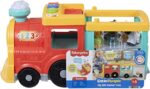 Fisher-Price - Little People Il Trenino dell'ABC Edizione Multilingue, a Spinta con Luci, Musica e Apprendimento Smart Stages, Giocattolo per Bambini 1+ Anni