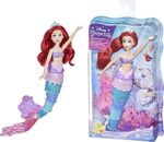 Disney Princess Ariel Arcobaleno, bambola ispirata al film Sirenetta con coda cambia colore per bambini dai 3 anni in su - immagine 4