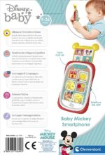 Disney Baby Mickey Telefono Giocattolo Bambini 9 Mesi Primo Smartphone Gioco Elettronico Educativo - immagine 3