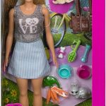 Barbie - Bambola con Cuccioli Giocattolo per bambini 3+ Anni