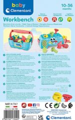 Clementoni- Banchetto Svita Avvita Gioco per Bambini, 10 - 3 anni, Multicolore - immagine 4